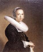 VERSPRONCK, Jan Cornelisz Portrait of a Bride er oil on canvas